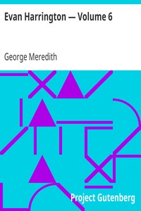 Evan Harrington — Volume 6 by George Meredith