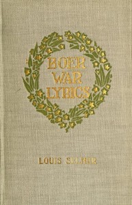 Boer War Lyrics by Louis Selmer