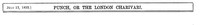 Punch, or the London Charivari, Vol. 109, July 13, 1895 by Various