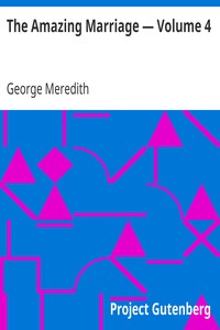 The Amazing Marriage — Volume 4 by George Meredith