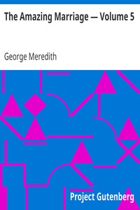 The Amazing Marriage — Volume 5 by George Meredith
