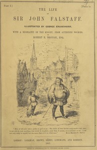 The Life of Sir John Falstaff by Robert B. (Robert Barnabas) Brough