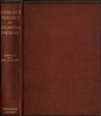 Outlines of Educational Doctrine by Johann Friedrich Herbart