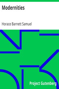 Modernities by Horace Barnett Samuel
