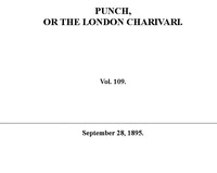 Punch or the London Charivari, Vol. 109, September 28, 1895 by Various