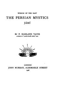 The Persian Mystics: Jámí by Jami