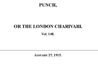 Punch or the London Charivari, Vol. 148, January 27, 1915 by Various