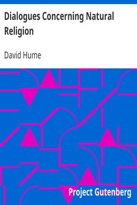 Dialogues Concerning Natural Religion by David Hume