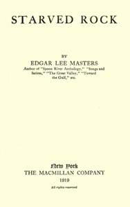 Starved Rock by Edgar Lee Masters
