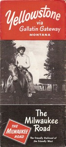 Yellowstone via Gallatin Gateway Montana by Milwaukee Chicago