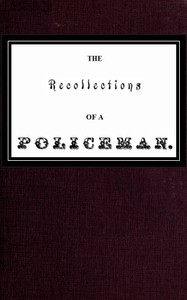 Recollections of a Policeman by William Russell