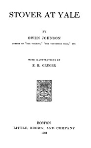 Stover at Yale by Owen Johnson