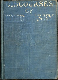 Discourses of Keidansky by Bernard G. Richards