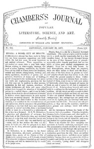 Chambers's Journal of Popular Literature, Science, and Art, No. 682
January 20, 1877. by Various