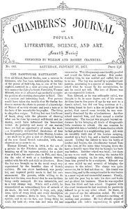 Chambers's Journal of Popular Literature, Science, and Art, No. 683
January 27, 1877 by Various