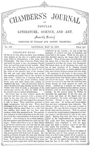 Chambers's Journal of Popular Literature, Science, and Art, No. 699
May 19, 1877 by Various