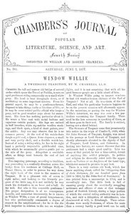 Chambers's Journal of Popular Literature, Science, and Art, No. 701
June 2, 1877 by Various