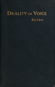 Duality of Voice by Emil Sutro