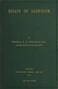 Essays on Darwinism by Thomas Roscoe Rede Stebbing