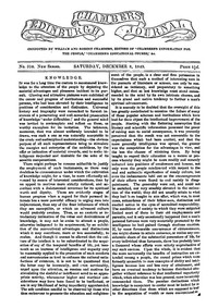 Chambers's Edinburgh Journal, No. 309
New Series, Saturday, December 8, 1849 by Various
