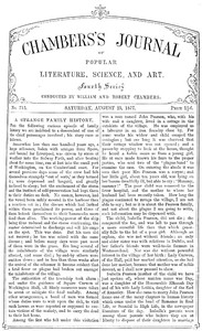 Chambers's Journal of Popular Literature, Science, and Art, No. 713, August 25, 1877 by Various