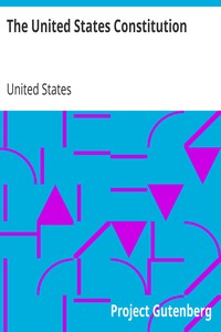 The United States Constitution by United States