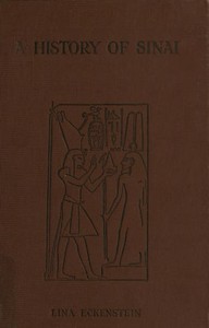 A History of Sinai by Lina Eckenstein