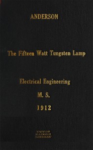 The Fifteen Watt Tungsten Lamp by Clair Elmore Anderson