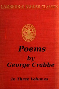 George Crabbe: Poems, Volume 2 (of 3) by George Crabbe
