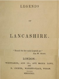 Legends of Lancashire by Peter Landreth