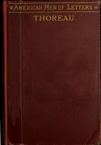 Henry D. Thoreau by F. B. (Franklin Benjamin) Sanborn