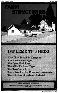 Implement sheds by K. J. T. (Karl John Theodore) Ekblaw