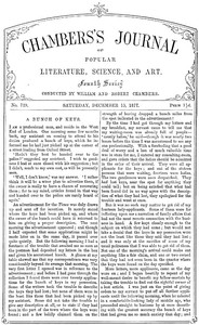 Chambers's Journal of Popular Literature, Science, and Art, No. 729, December 15, 1877 by Various