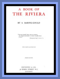 A Book of the Riviera by S. (Sabine) Baring-Gould