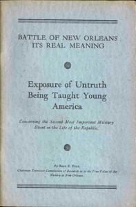 Battle of New Orleans: Its Real Meaning by Reau E. (Reau Estes) Folk