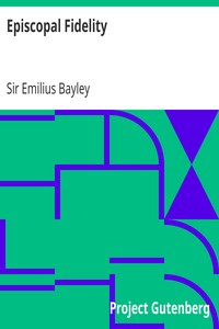 Episcopal Fidelity by Emilius Bayley