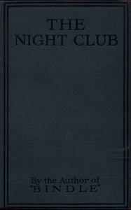 The Night Club by Herbert George Jenkins