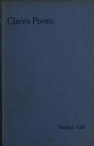 Poems by John Clare