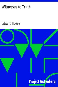 Witnesses to Truth by Edward Hoare