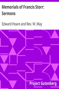 Memorials of Francis Storr: Sermons by Edward Hoare