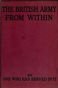 The British Army from Within by Evelyn Charles Vivian