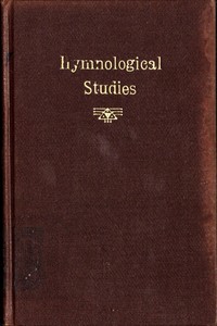 Hymnological Studies by Matthew Nathanael Lundquist