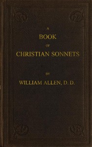 A Book of Christian Sonnets by William Allen