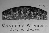Chatto & Windus's List of Books, May 1883 by Chatto & Windus (Firm)