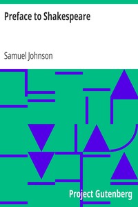 Preface to Shakespeare by Samuel Johnson