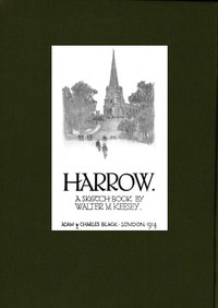 Harrow: A Sketch Book by Walter M. Keesey