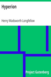 Hyperion by Henry Wadsworth Longfellow