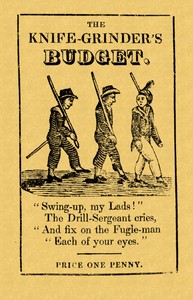 The knife-grinder's budget of pictures & poetry, for boys and girls by Unknown