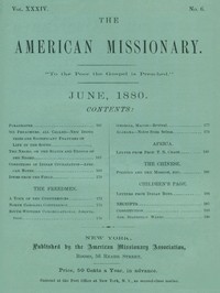 The American Missionary — Volume 34, No. 06, June, 1880 by Various