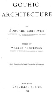 Gothic Architecture by Édouard Corroyer